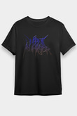 Impetigo Baskılı Unisex Siyah Tişört - Tshirt