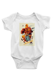 Incredibles (The) Baskılı Beyaz Unisex Bebek Body - Zıbın