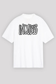 Incubus Beyaz Unisex Oversize Tişört T-Shirt