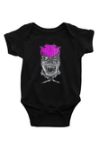 İnfant Annihilator Baskılı Unisex Siyah Bebek Body - Zıbın