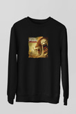 Infected Mushroom Baskılı Unisex Siyah Sweatshirt