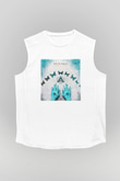 Infected Mushroom Beyaz Unisex Kolsuz Tişört