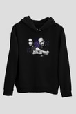 Infected Mushroom Siyah Unisex Kapüşonlu Sweatshirt