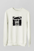 Infected MushroomBaskılı Beyaz Sweatshirt