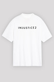 Injustice 2 Beyaz Unisex Oversize Tişört T-Shirt
