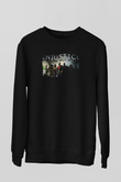 Injustice 2 Siyah Unisex Sweatshirt