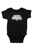 Insomnium Baskılı Unisex Siyah Bebek Body - Zıbın