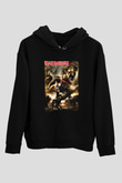 Iron Maiden Alexander The Great Eddie Siyah Unisex Hoodie
