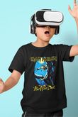 Iron Maiden Baskılı Siyah Unisex Çocuk Tişört
