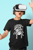 Iron Maiden Baskılı Siyah Unisex Çocuk Tişört