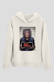 Iron Maiden Beyaz Unisex Kapşonlu Sweatshirt