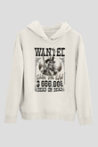 Iron Maiden Beyaz Unisex Kapşonlu Sweatshirt