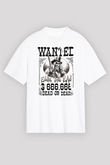 Iron Maiden Beyaz Unisex Oversize Tişört T-Shirt