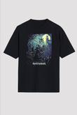 Iron Maiden Hallowed Be Thy Name Siyah Unisex Oversize Tişört T-Shirt