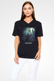 Iron Maiden Hallowed Be Thy Name Siyah Unisex V Yaka Tişört T-Shirt