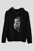 Iron Maiden İlluminati Eddie Siyah Unisex Hoodie