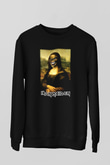 Iron Maiden Mona Lisa Eddie Siyah Unisex Sweatshirt