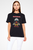 Iron Maiden Run To The Hills Siyah Unisex Tişört T-Shirt - TişörtFabrikası