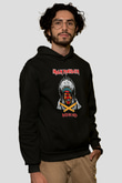 Iron Maiden Run To The Hills Siyah Unisex Hoodie