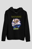 Iron Maiden Siyah Unisex Hoodie