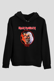 Iron Maiden Siyah Unisex Hoodie