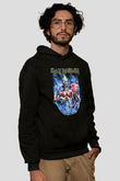 Iron Maiden Siyah Unisex Hoodie