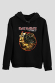 Iron Maiden Siyah Unisex Hoodie