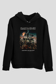 Iron Maiden Siyah Unisex Kapüşonlu Sweatshirt
