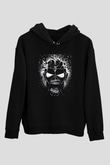 Iron Maiden Siyah Unisex Kapüşonlu Sweatshirt