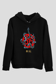 Iron Maiden Siyah Unisex Kapüşonlu Sweatshirt