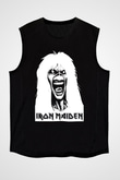 Iron Maiden Siyah Unisex Kolsuz Tişört
