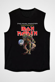 Iron Maiden Siyah Unisex Kolsuz Tişört