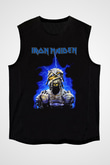 Iron Maiden Siyah Unisex Kolsuz Tişört