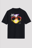 Iron Maiden Siyah Unisex Oversize Tişört T-Shirt