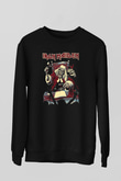 Iron Maiden Siyah Unisex Sweatshirt