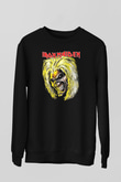 Iron Maiden Siyah Unisex Sweatshirt