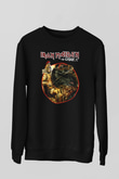 Iron Maiden Siyah Unisex Sweatshirt