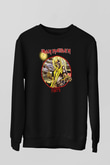 Iron Maiden Siyah Unisex Sweatshirt