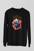 Iron Maiden Siyah Unisex Sweatshirt