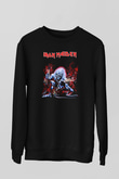Iron Maiden Siyah Unisex Sweatshirt