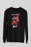 Iron Maiden Siyah Unisex Sweatshirt