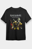 Iron Maiden Siyah Unisex Tişört T-Shirt - TişörtFabrikası