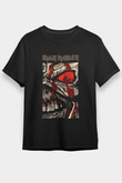 Iron Maiden Siyah Unisex Tişört T-Shirt - TişörtFabrikası
