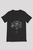Iron Maiden Siyah Unisex V Yaka Tişört