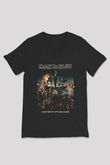 Iron Maiden Siyah Unisex V Yaka Tişört