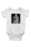 It Baskılı Beyaz Unisex Bebek Body - Zıbın