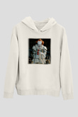 It Beyaz Unisex Hoodie