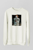 It Beyaz Unisex Sweatshirt