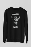 İtfaiyeci Siyah Unisex Sweatshirt