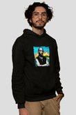 Ja Rule Baskılı Unisex Siyah Hoodie